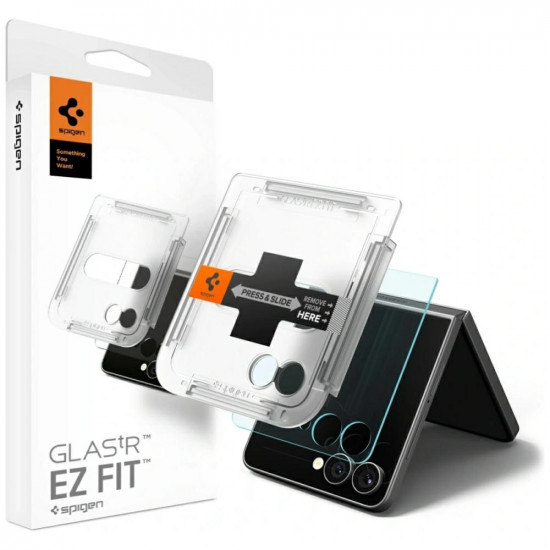 Tempered Glass Spigen Glas.Tr EZ FIT HD for Samsung Galaxy Z Flip7 Tempered Glass Spigen Glas.Tr EZ FIT HD for Samsung Galaxy Z Flip7