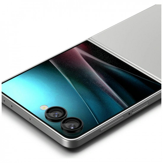 Glass on lens camera Spigen Optik Pro HD Glas.TR EZ FIT 2pcs for Samsung Galaxy Z Flip7 black Glass on lens camera Spigen Optik Pro HD Glas.TR EZ FIT 2pcs for Samsung Galaxy Z Flip7 black