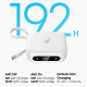 Anker Wireless Earbuds P41i (A3937G21) with Built in Charger, Stand, Lightning, ANC, 6 Mics, Gaming Mode, Bass White