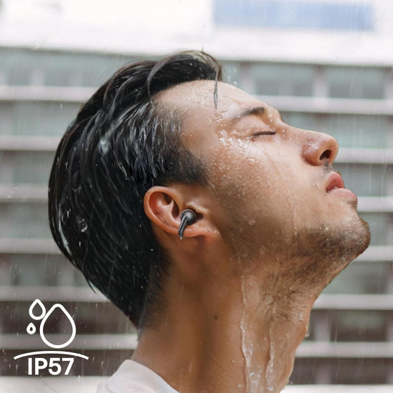 Baseus Wireless Earbuds Bowie MC1 (A00083501126 00) Open Ear Clip on Design, BT V5.4, IP57 Waterproof, 600mAh Black Baseus Wireless Earbuds Bowie MC1 (A00083501126 00) Open Ear Clip on Design, BT V5.4, IP57 Waterproof, 600mAh Black