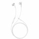 Baseus Wired Earphones Encok HZ19 (A00182301213 00) Jack 3.5mm, Built in Microphone , Half In Ear Moon White Baseus Wired Earphones Encok HZ19 (A00182301213 00) Jack 3.5mm, Built in Microphone , Half In Ear Moon White