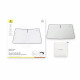 Baseus Windshield Sun GoTrip DT1 (C0118200) UPF2000+, 99.95% UV Blocking Rate, 80 x 150cm Black