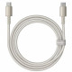 Baseus Data Cable Tungsten Gold (P10319800G21 00) Type C to Type C, Super Fast Charge, 100W, 480Mbps, 1m Gold