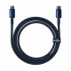 Baseus Data Cable Tungsten Gold (P10319800321 04) Type C to Type C, Super Fast Charge, 100W, 480Mbps, 2m Navy Blue