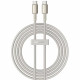 Baseus Data Cable Tungsten Gold (P10319800G21 01) Type C to Type C, Super Fast Charge, 100W, 480Mbps, 2m Gold