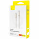 Baseus Data Cable Tungsten Gold (P10319800G21 01) Type C to Type C, Super Fast Charge, 100W, 480Mbps, 2m Gold