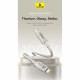 Baseus Data Cable Titanium (P10378100G21 01) USB C to Type C, 100W, Fast Charging, 480Mbps, 2m Galaxy Titanium Gold