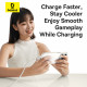 Baseus Data Cable Titanium (P10378100G21 01) USB C to Type C, 100W, Fast Charging, 480Mbps, 2m Galaxy Titanium Gold