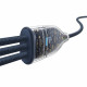 Baseus Data Cable Flash Series 3 (P10377503321 00) Fast Charge, USB C to 3x Type C, 3in1, PD100W, 480Mbps, 1.5m Blue