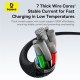 Baseus Data Cable Flash Series 3 (P10377503111 00) Fast Charge, USB C to 3x Type C, 3in1, PD100W, 480Mbps, 1.5m Black