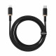 Baseus Data Cable Dura Series (P10377800U01 02) Type C to Lightning, Fast Charging, PD 20W, Nylon, 2m Gold / Black