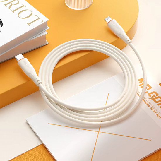 Blueo Ape Lengend Cable Type C to Lightning, Fast Charging, 1.5m Grey Blueo Ape Lengend Cable Type C to Lightning, Fast Charging, 1.5m Grey