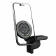 Blueo Car Holder with Wireless Charging Ape Legend for EV Car, Type C, 15W, 360 Rotation Black Blueo Car Holder with Wireless Charging Ape Legend for EV Car, Type C, 15W, 360 Rotation Black
