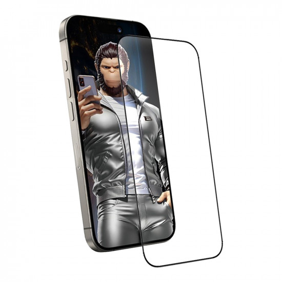 Blueo Anti Static HD Glass iPhone 13 Pro Max / iPhone 14 Plus Black Blueo Anti Static HD Glass iPhone 13 Pro Max / iPhone 14 Plus Black