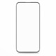 Blueo 2.5D Silk Full Cover HD Glass (5 pack) iPhone 16 Pro / iPhone 17 / iPhone 17 Pro Black