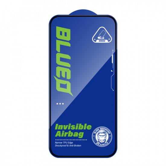 Blueo Anti Broken Glass iPhone 15 Pro Max Black Blueo Anti Broken Glass iPhone 15 Pro Max Black