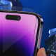 Blueo Anti Broken Glass iPhone 15 Pro Max Black Blueo Anti Broken Glass iPhone 15 Pro Max Black