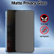 Blueo Anti Peep Privacy Glass iPhone 13 / iPhone 13 Pro / iPhone 14 / iPhone 16e Matte Black Blueo Anti Peep Privacy Glass iPhone 13 / iPhone 13 Pro / iPhone 14 / iPhone 16e Matte Black