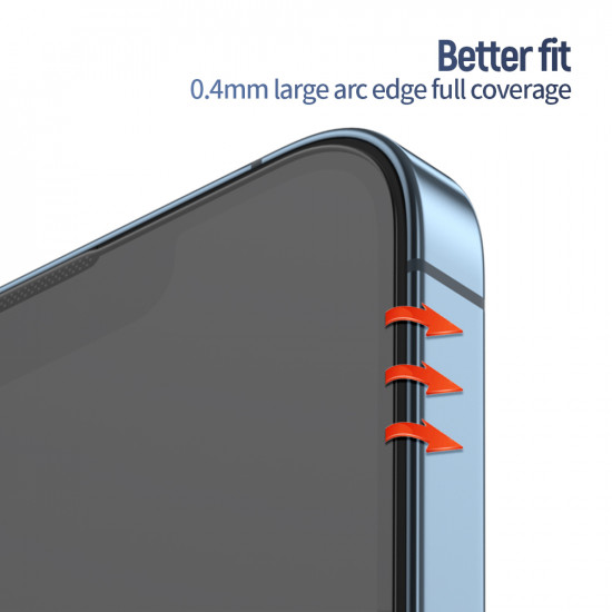 Blueo Anti Reflective HD Glass with Applicator Pro iPhone 15 / iPhone 16 Black Blueo Anti Reflective HD Glass with Applicator Pro iPhone 15 / iPhone 16 Black