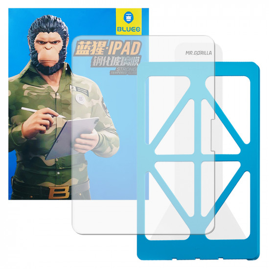 Blueo HD Tempered Glass with Applicator Pro iPad Air 11 (2024) Clear