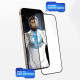 Blueo Sapphire Screen Protector with Applicator Pro iPhone 15 Pro Max Black