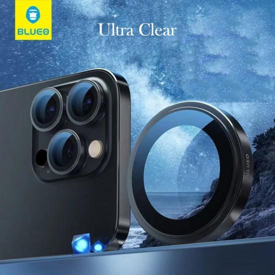 Blueo Sapphire Crystal Original Lens Glass iPhone 14 Pro / iPhone 14 Pro Max Black