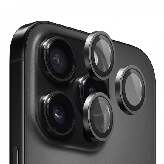 Blueo Original Metal Frame Lens Protector iPhone 14 Pro / iPhone 14 Pro Max Black
