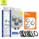 Blueo Original Metal Frame Lens Protector iPhone 14 Pro / iPhone 14 Pro Max Black