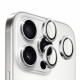 Blueo Diamond Lens Glass iPhone 16 Pro / iPhone 16 Pro Max Silver Diamond