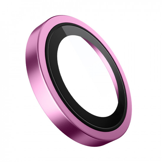 Blueo Original Metal Frame Lens Protector iPhone 16 / iPhone 16 Plus Pink
