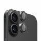 Blueo Original Metal Frame Lens Protector iPhone 16 / iPhone 16 Plus Black