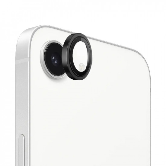 Blueo Original Metal Frame Lens Protector iPhone 16e Black