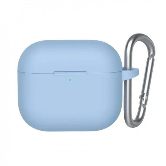 Blueo Liquid Silicone Protect Case for AirPods 4 Sky Blue