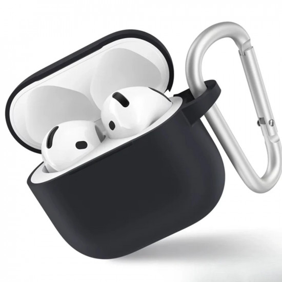 Blueo Liquid Silicone Protect Case for AirPods 4 Black