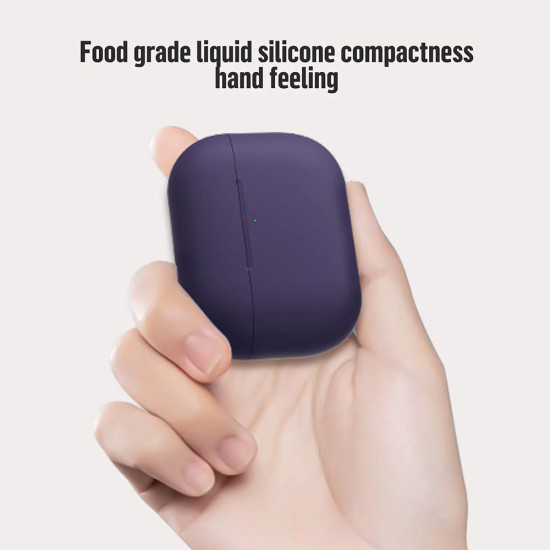 Blueo Liquid Silicone Protect Case for AirPods Pro 2 Purple
