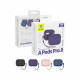 Blueo Liquid Silicone Protect Case for AirPods Pro 2 Purple