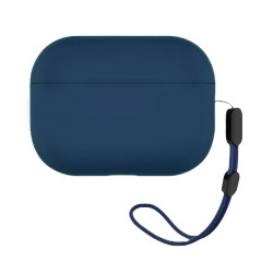 Blueo Liquid Silicone Protect Case for AirPods Pro 2 Navy Blue Blueo Liquid Silicone Protect Case for AirPods Pro 2 Navy Blue