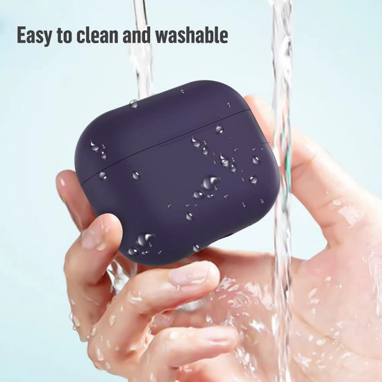 Blueo Liquid Silicone Protect Case for AirPods Pro 2 Navy Blue