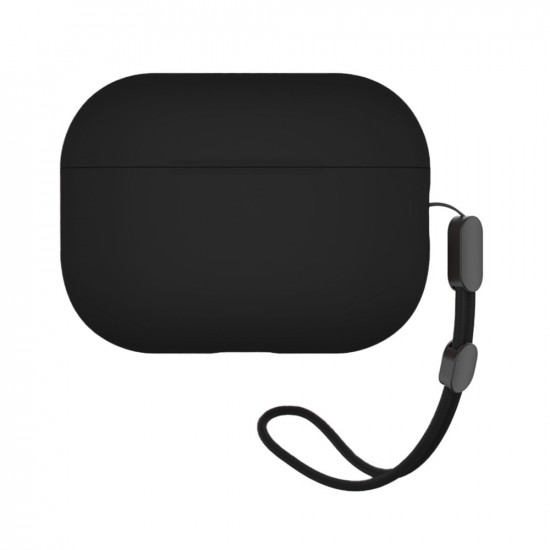Blueo Liquid Silicone Protect Case for AirPods Pro 2 Black