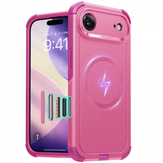 ESR Cyber Halolock iPhone 17 Air Pink ESR Cyber Halolock iPhone 17 Air Pink