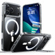 ESR Classic Hybrid HaloLock Kickstand iPhone 17 Pro Max Clear