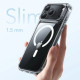 ESR Classic Hybrid HaloLock Kickstand iPhone 17 Pro Max Clear