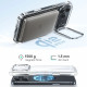 ESR Classic Hybrid HaloLock Kickstand iPhone 17 Pro Max Clear
