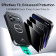 ESR Privacy Tempered Glass UltraFit (3 pack) iPhone 17 Pro Black