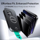 ESR Privacy Tempered Glass UltraFit (3 pack) iPhone 17 / iPhone 16 Pro Black