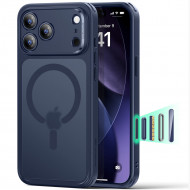 ESR Classic Hybrid HaloLock iPhone 17 Pro Max Frosted Blue