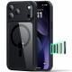 ESR Classic Hybrid HaloLock iPhone 17 Pro Max Clear Black