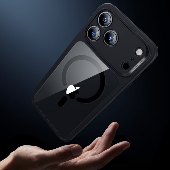 ESR Classic Hybrid HaloLock iPhone 17 Pro Max Clear Black