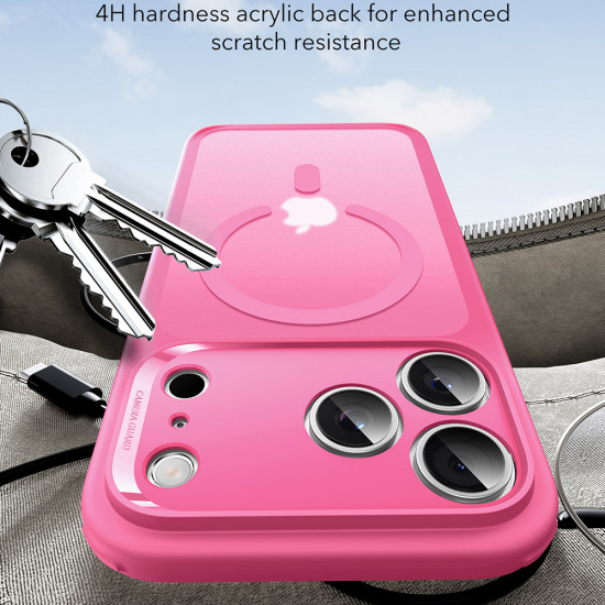 ESR Classic Hybrid HaloLock iPhone 17 Pro Frosted Pink
