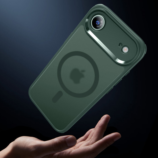ESR Classic Hybrid HaloLock iPhone 17 Air Frosted Green